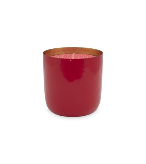 Cup with Candle Red 9cm